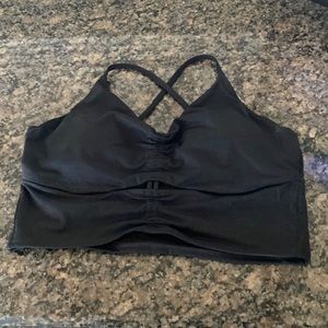Like New, Athleta Villa Bra Cup Bikini Top, Black, Size 40B/C